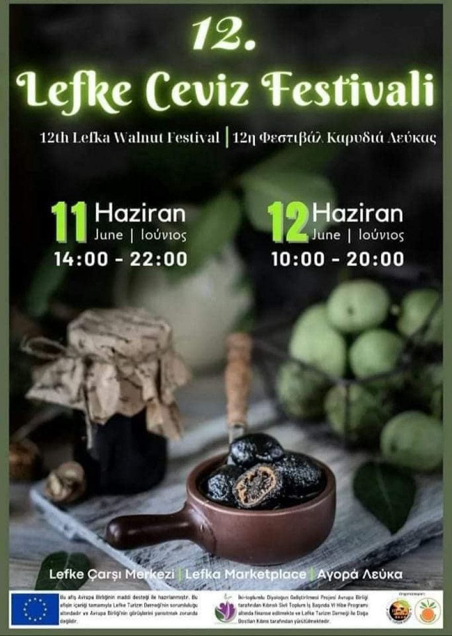 12. LEFKE CEVİZ FESTİVALİ 11-12 HAZİRAN