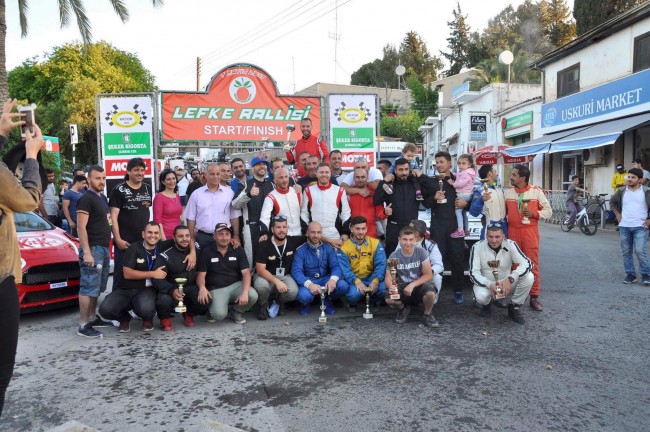 Kuzey Kıbrıs Turing ve Otomobil Kurumu ve Lefke Belediyesi&#039;nin işbirliği ile düzenlenen &#039;&#039;Lefke Rallisi&#039;&#039; dün yapıldı.