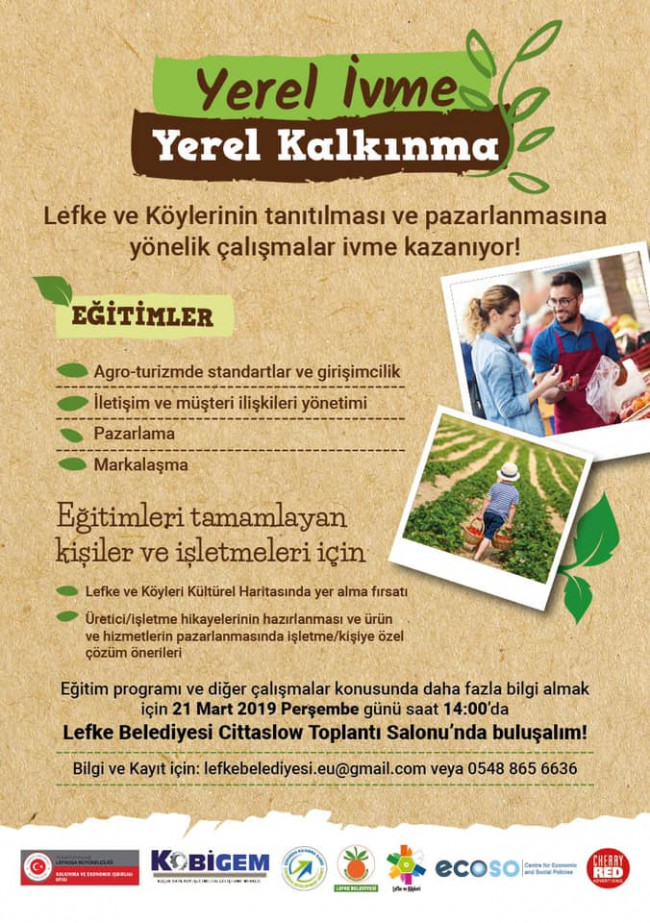 Lefke ve Köylerinin tanıtılması ve pazarlamasına yönelik çalışmalar ivme kazanıyor!!